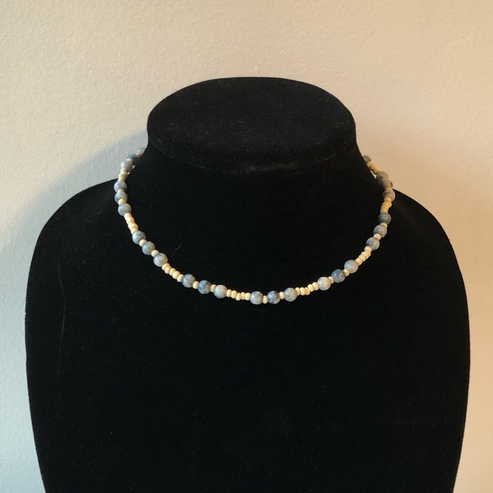 Handmade "Blueberry" Chocker necklace